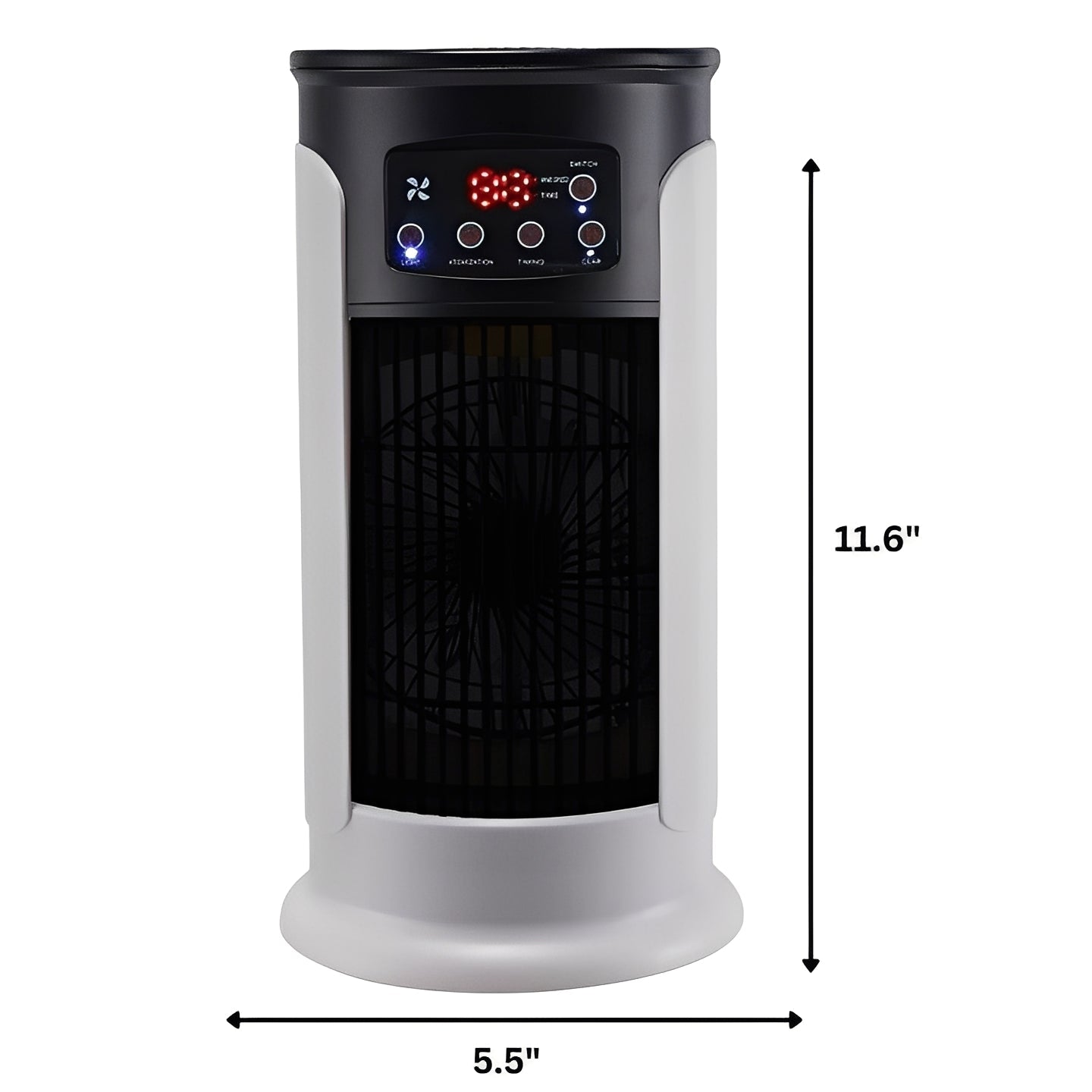 Compact Air Cooler with Water Reservoir and Timer Function