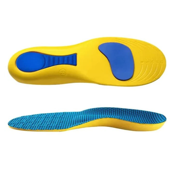 ComfortFit Arch Support Insoles with Cushioned Heel and Moisture Control