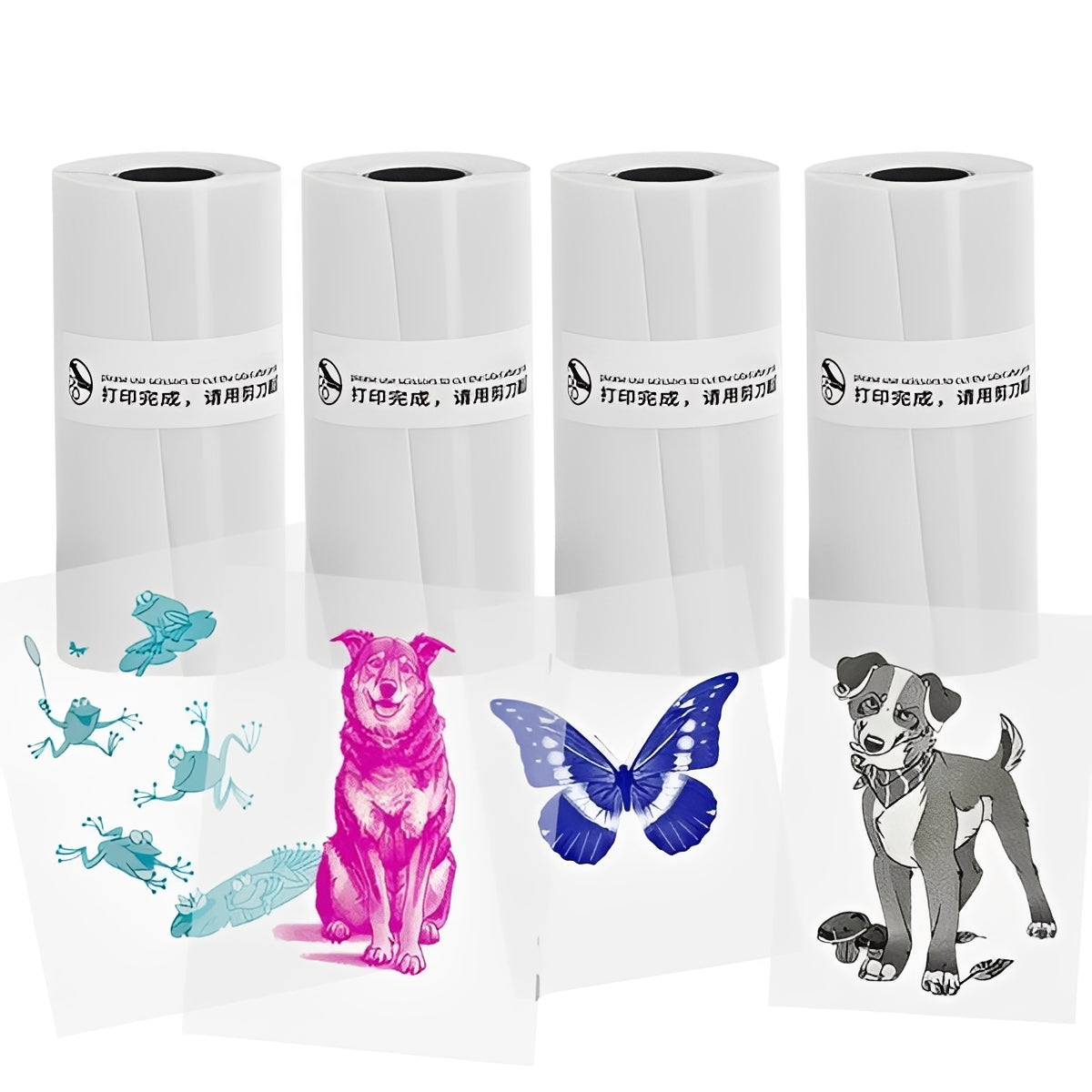 Portable Bluetooth Label and Sticker Printer for Instant Memories