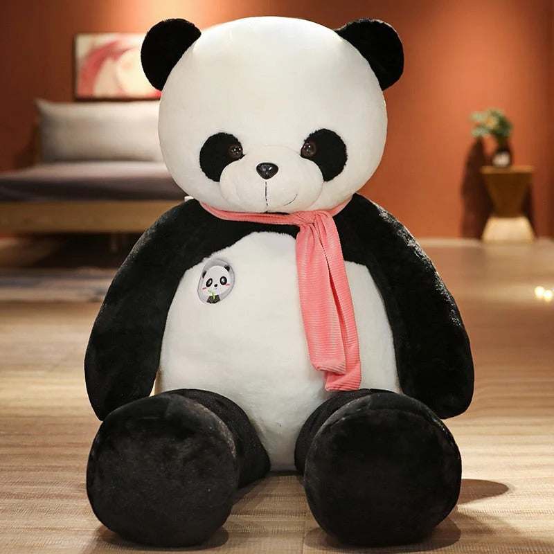 Extra-Large Cozy Panda Plush Companion