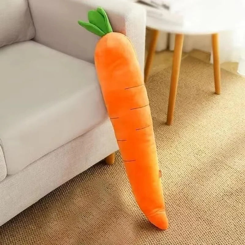 Giant Plush Carrot Dog Toy with Engaging Sounds for All Breeds