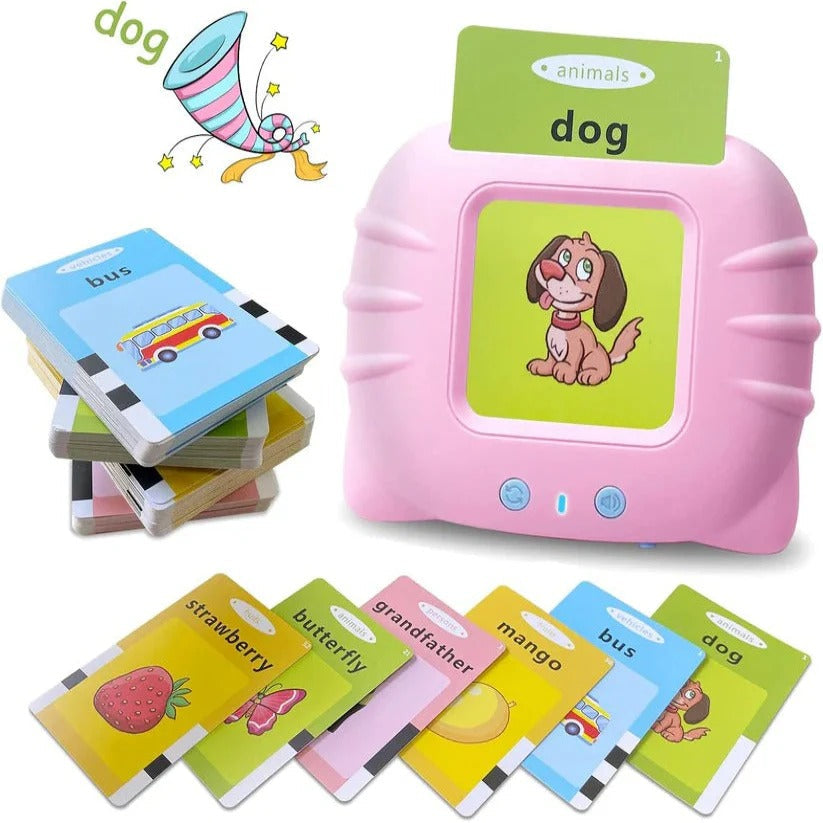 Interactive Vocabulary Card Set with 112 Cards for Kids