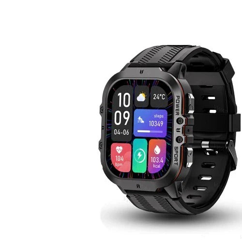 All-Weather Smart Sports Watch with Advanced Swim Tracking