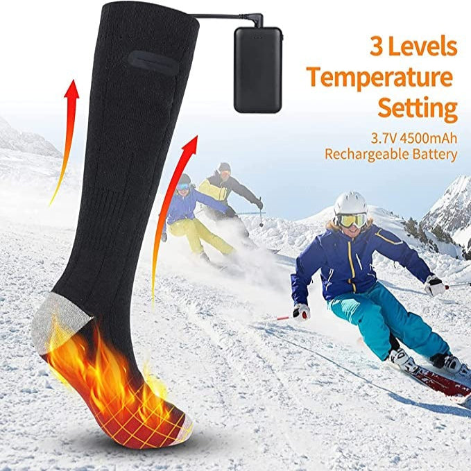 Rechargeable Winter Comfort Socks for Outdoor Adventures