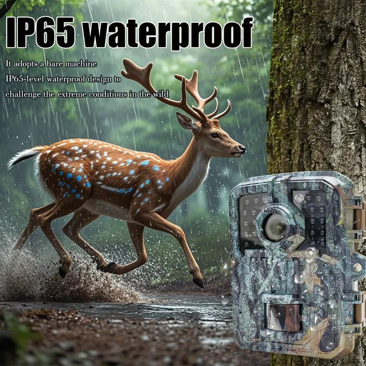 All-Weather Wildlife Camera with 1080P HD and Quick Trigger