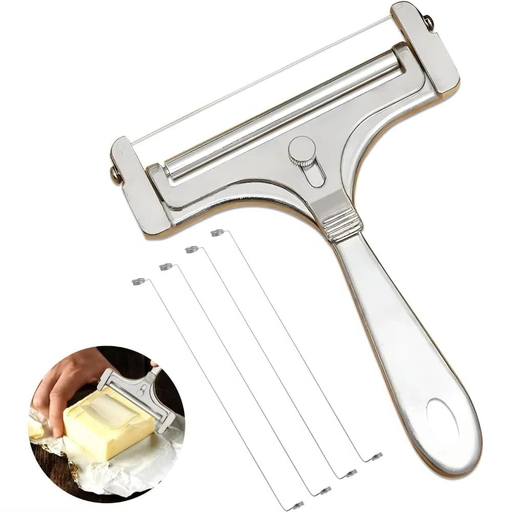 Precision Cheese Cutter with Extra Wire Set
