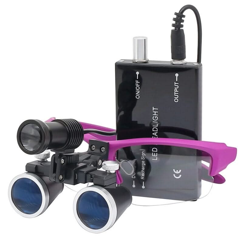 Precision Vision Headband Magnifier with LED Lighting