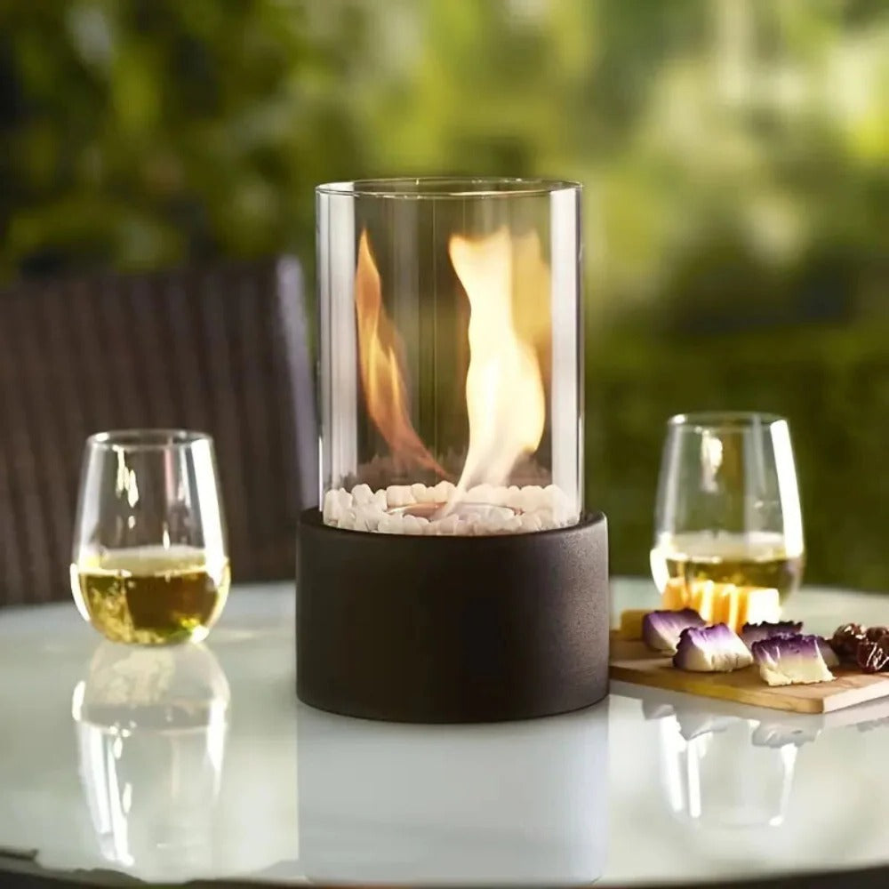 Elegant Desktop Flame for Cozy Indoor Ambiance