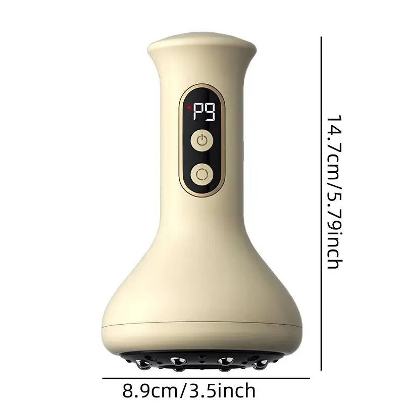 Rechargeable Multi-Function Massage Device with Heat & Display