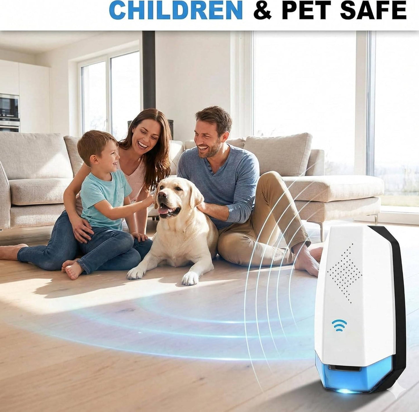 Eco-Friendly Ultrasonic Pest Control Device – 2 Pack