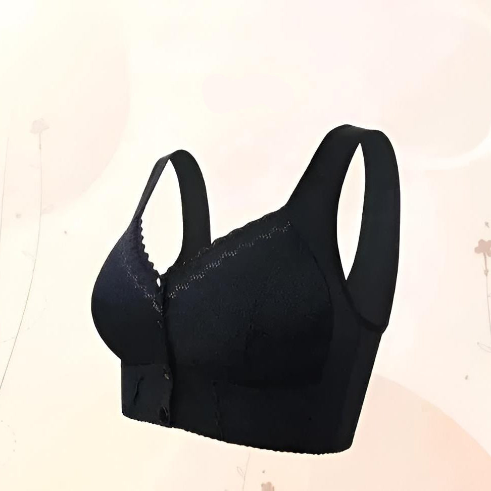 ComfortEase Wireless Front Closure Bra for Everyday Use