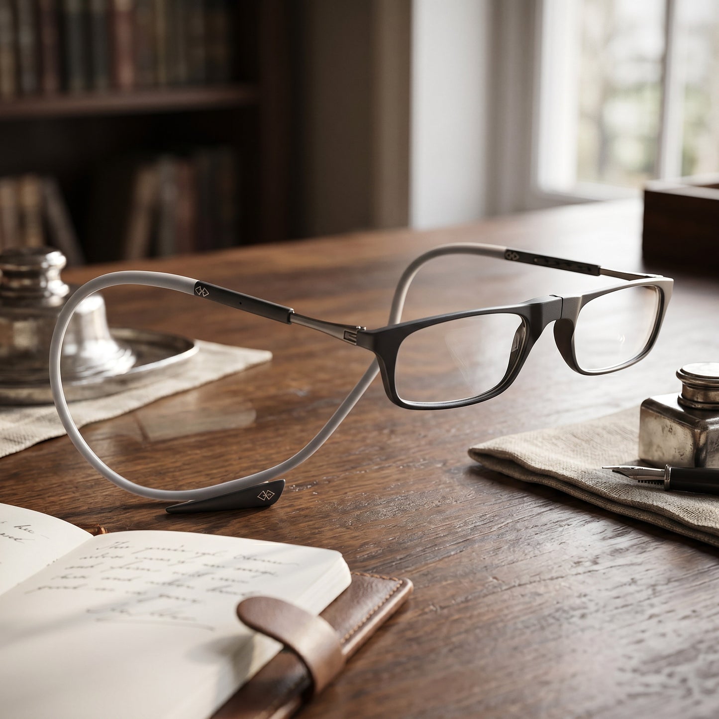 Neck-Hanging Magnetic Readers with Flexible Design