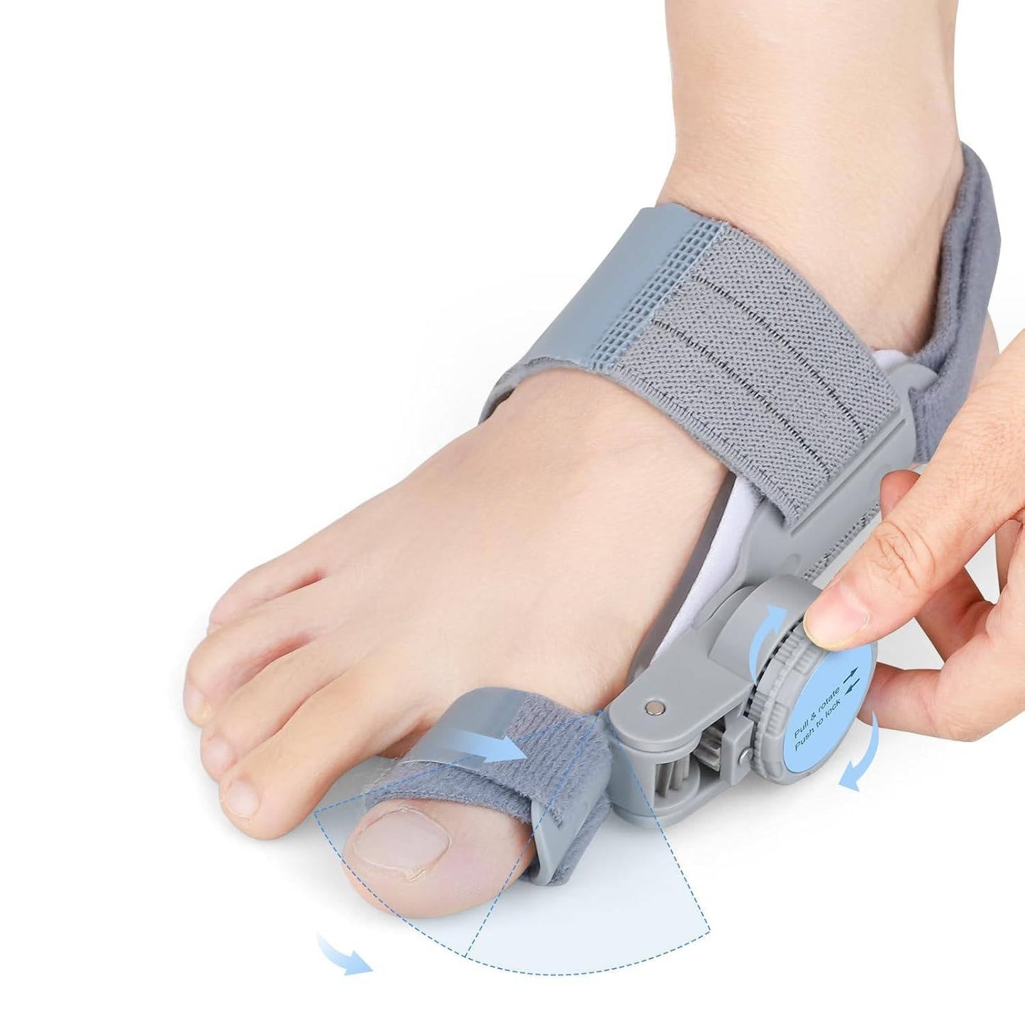 Customizable Foot Comfort Brace with Silicone Inserts