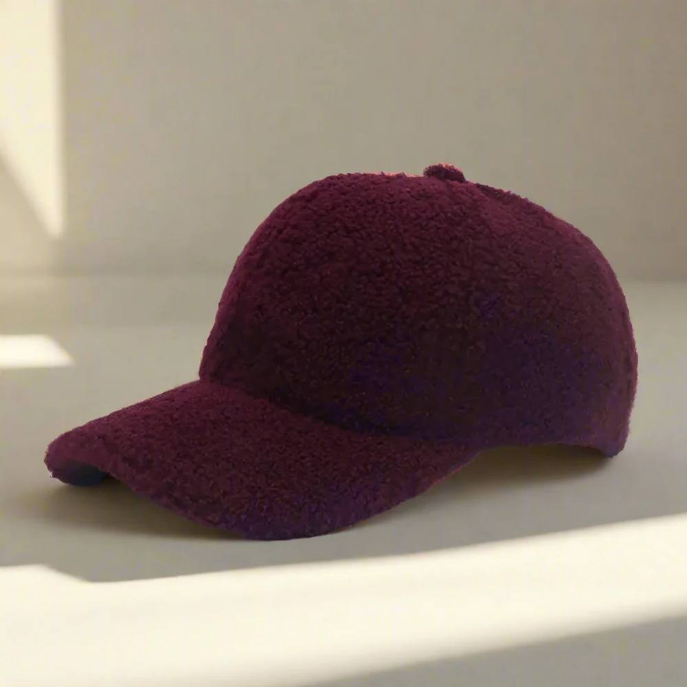 Cozy Plush Cap for Fall and Winter Adventures