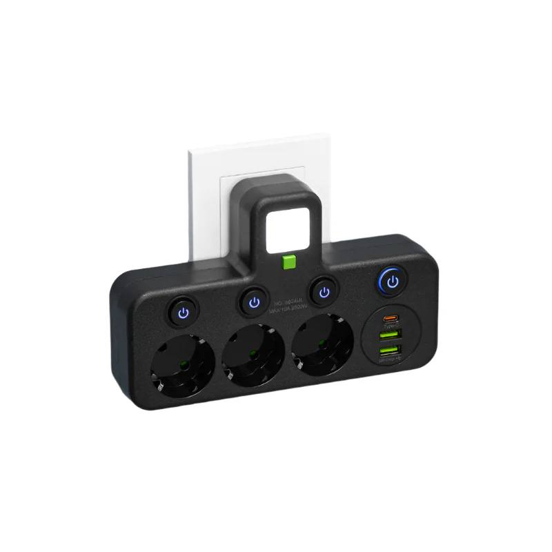 Ultimate Smart Power Hub with 4 Outlets and USB Ports