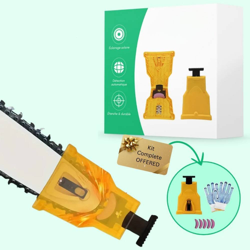 Rapid Chainsaw Blade Sharpener for Effortless Cutting