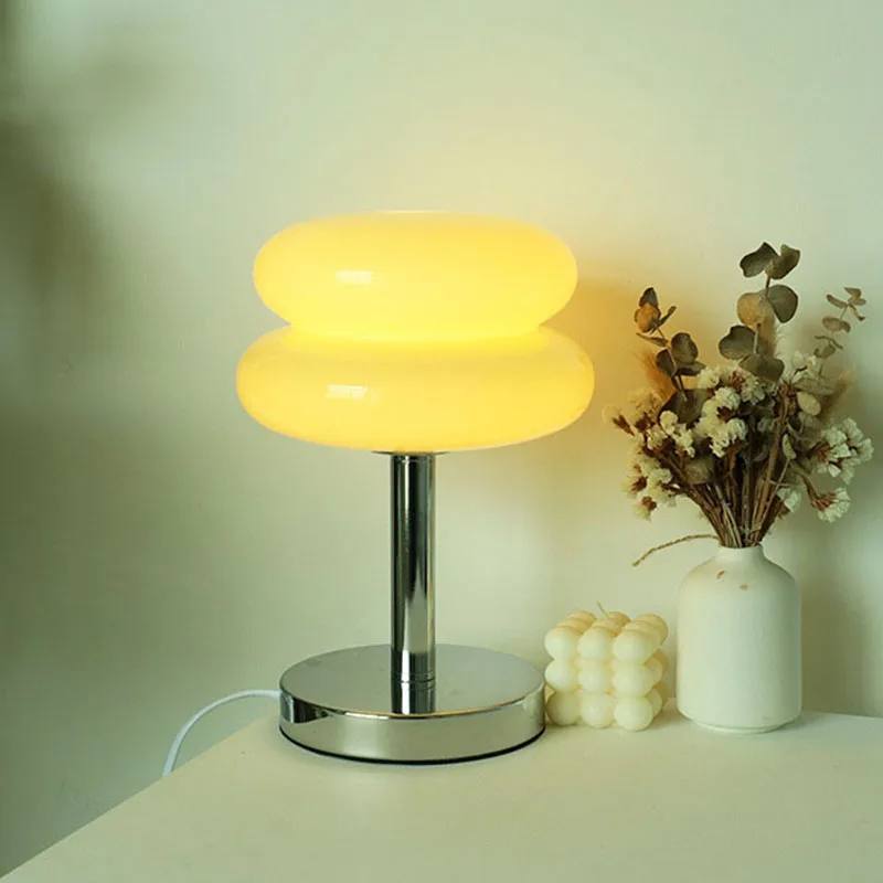 Vibrant Glass Night Lamp – Safe and Soothing Glow for Kids