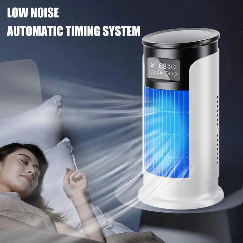 Compact Personal Air Cooler with 10 oz Water Tank & Timer Feature
