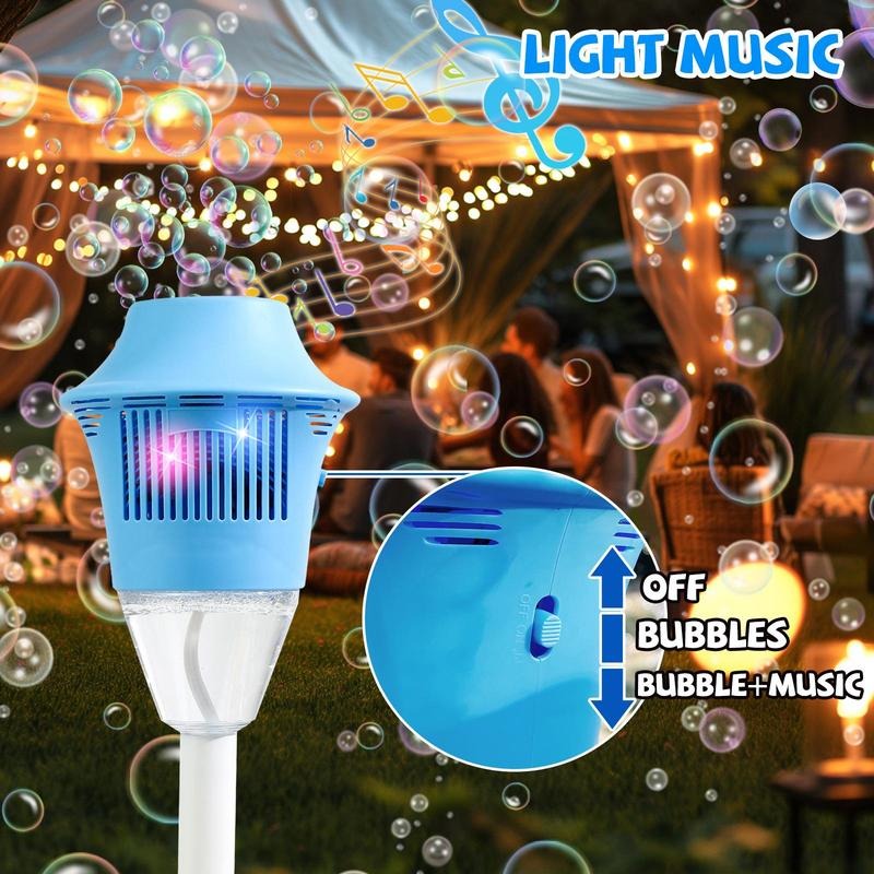 Effortless Bubble Machine with Adjustable Height and 20,000 Bubbles/Minute