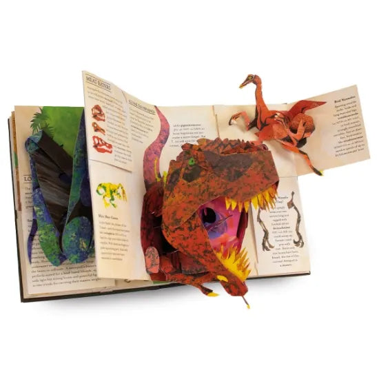 Interactive 3D Dinosaur Adventure Book with Aquatic Creatures