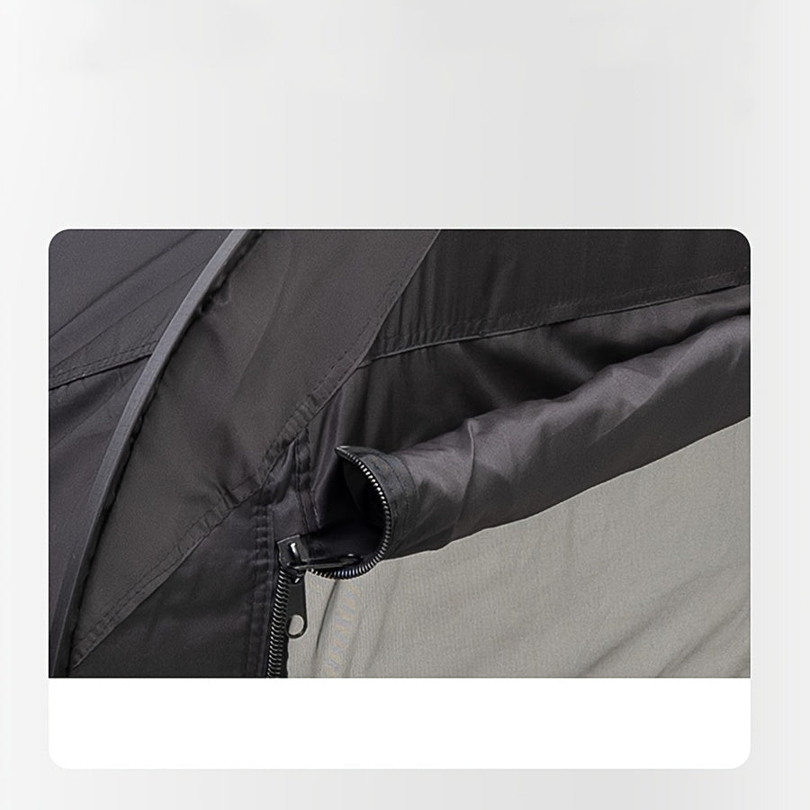 Compact Outdoor Sleeping Shelter with Zipper Closure & Bug Defense