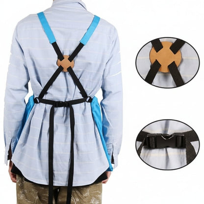 Durable Gardening Apron with Adjustable Straps and Pockets