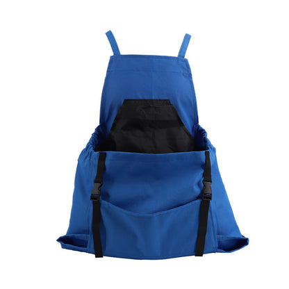 Durable Gardening Apron with Adjustable Straps and Pockets