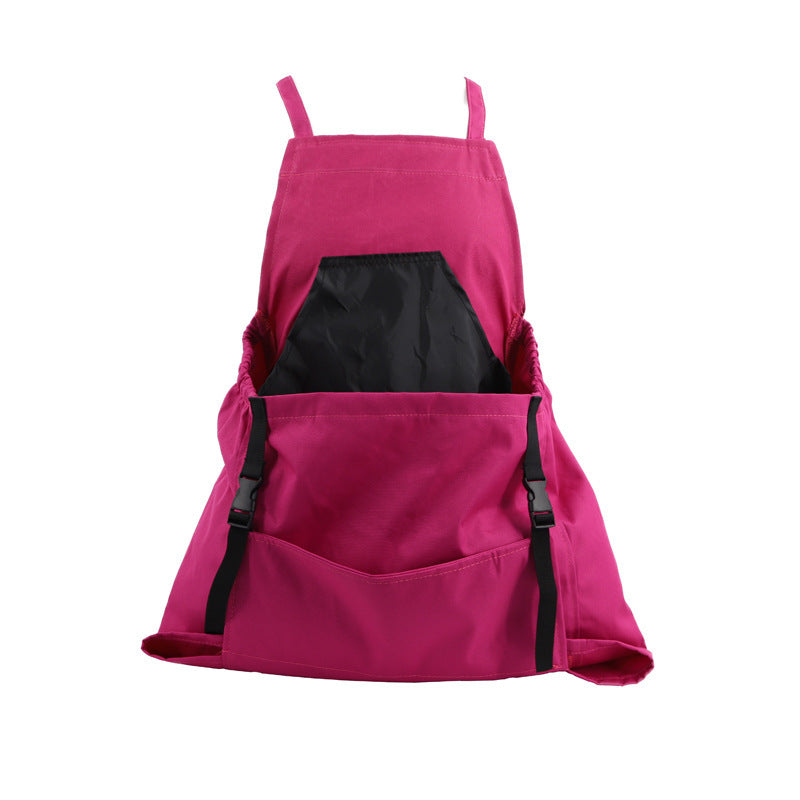 Durable Gardening Apron with Adjustable Straps and Pockets