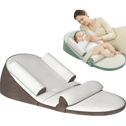 Comfort Wedge Pillow for Infants with Soft Memory Foam Support