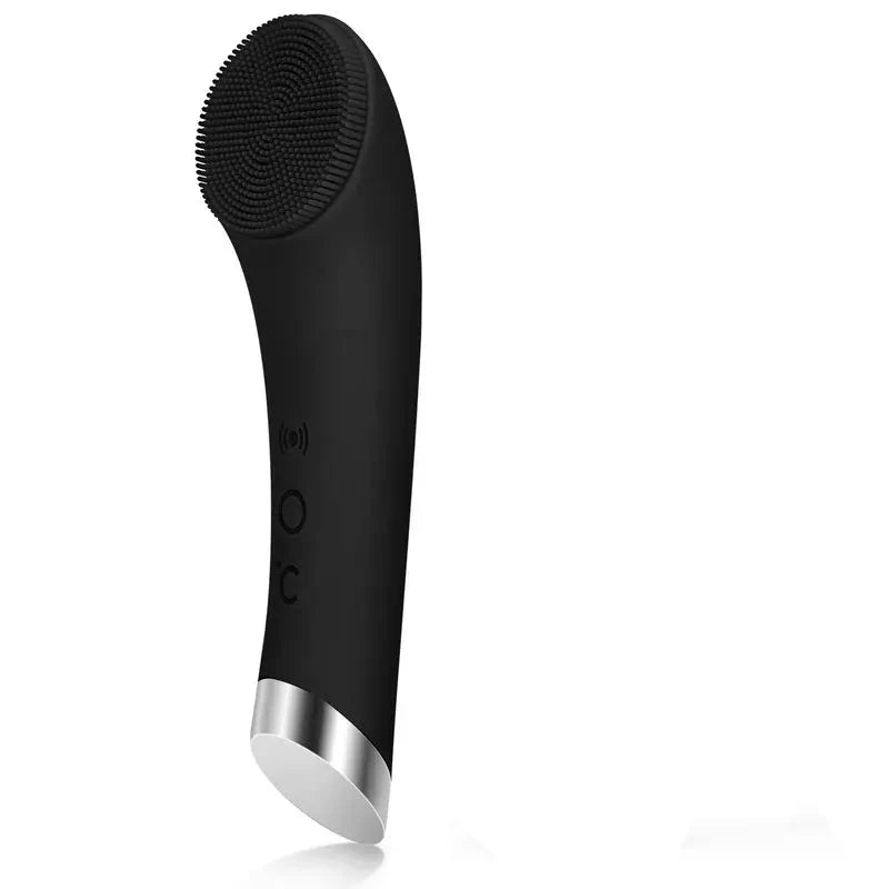 Heated Facial Cleansing Brush with 5 Vibration Settings