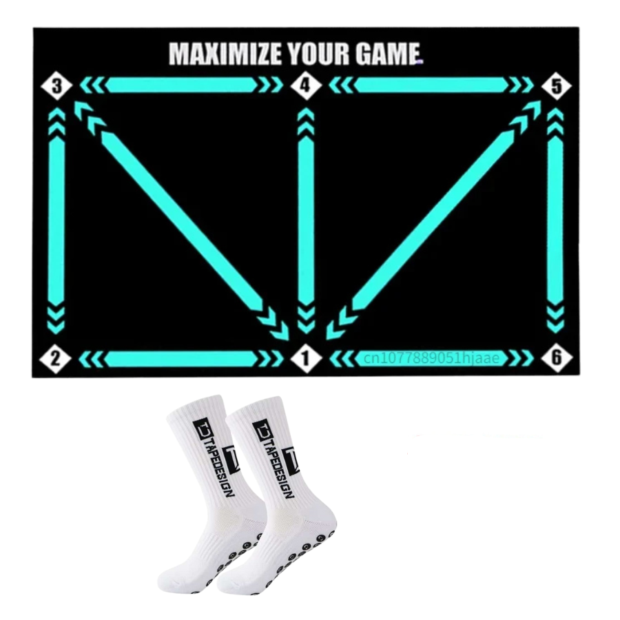 Youth Skill Development Soccer Training Mat with Video Guide