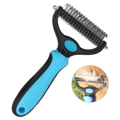 Effortless Grooming Brush for Medium to Long Haired Pets