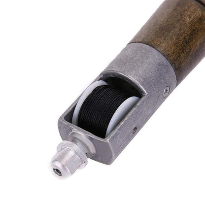 Versatile Leather Repair Awl Kit with Dual Needles and Thread