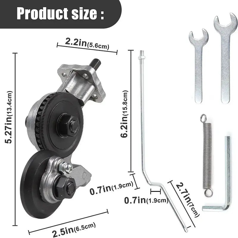 Precision Metal Cutting Drill Accessory with Versatile Heads