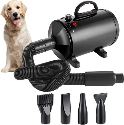 Rapid Drying Dog Grooming Blower with Adjustable Settings