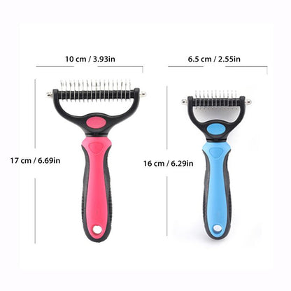 Effortless Grooming Brush for Medium to Long Haired Pets