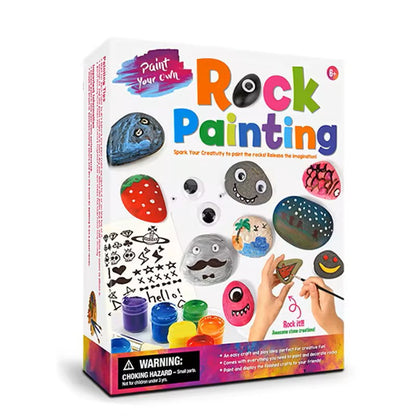 Creative Rock Painting Set for Kids 4-12 with Art Supplies