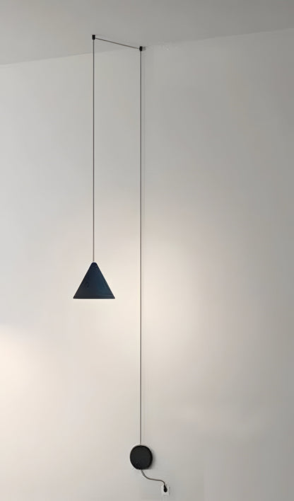 Sleek Black Hanging Light Fixture for Modern Spaces