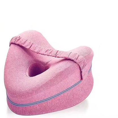 Ergonomic Leg Support Pillow with Adjustable Strap and Breathable Design