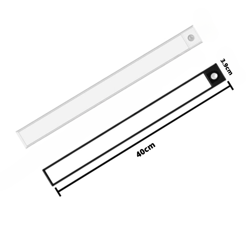 Smart Motion-Activated LED Light with Magnetic Mount and Custom Brightness