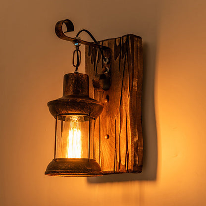 Stylish Wall-Mounted Light Fixture with Dual Voltage Capability, 12 Inches Tall