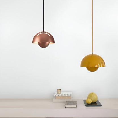 Chic Nordic Half-Dome Pendant Light for Stylish Spaces