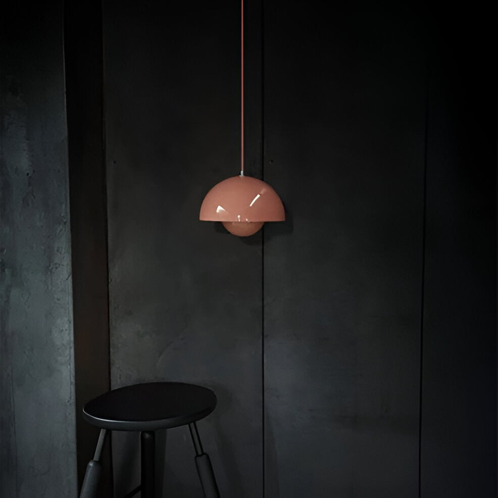 Chic Nordic Half-Dome Pendant Light for Stylish Spaces