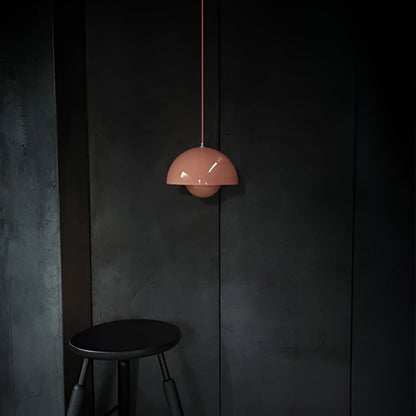 Chic Nordic Half-Dome Pendant Light for Stylish Spaces