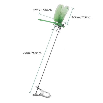 Lifelike Dragonfly Clips for Effective Mosquito Protection