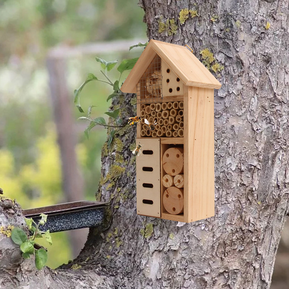 Eco-Friendly Insect Haven for Bees and Pollinators