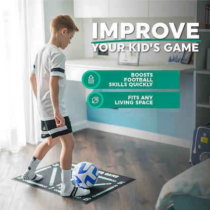 Youth Skill Development Soccer Training Mat with Video Guide
