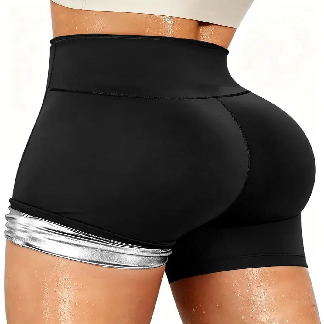 Ultimate Comfort High Waist Workout Shorts with Moisture Control & Waist Wrap