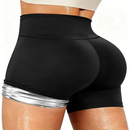 Ultimate Comfort High Waist Workout Shorts with Moisture Control & Waist Wrap