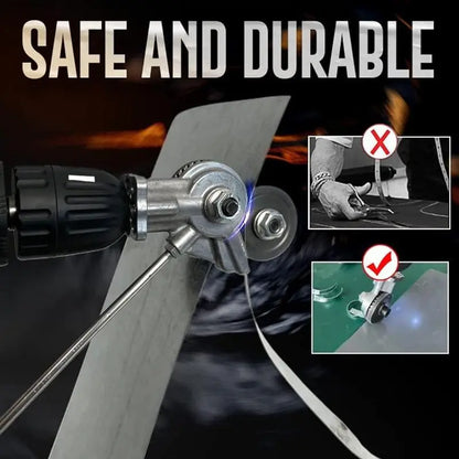 Precision Metal Cutting Drill Accessory with Versatile Heads